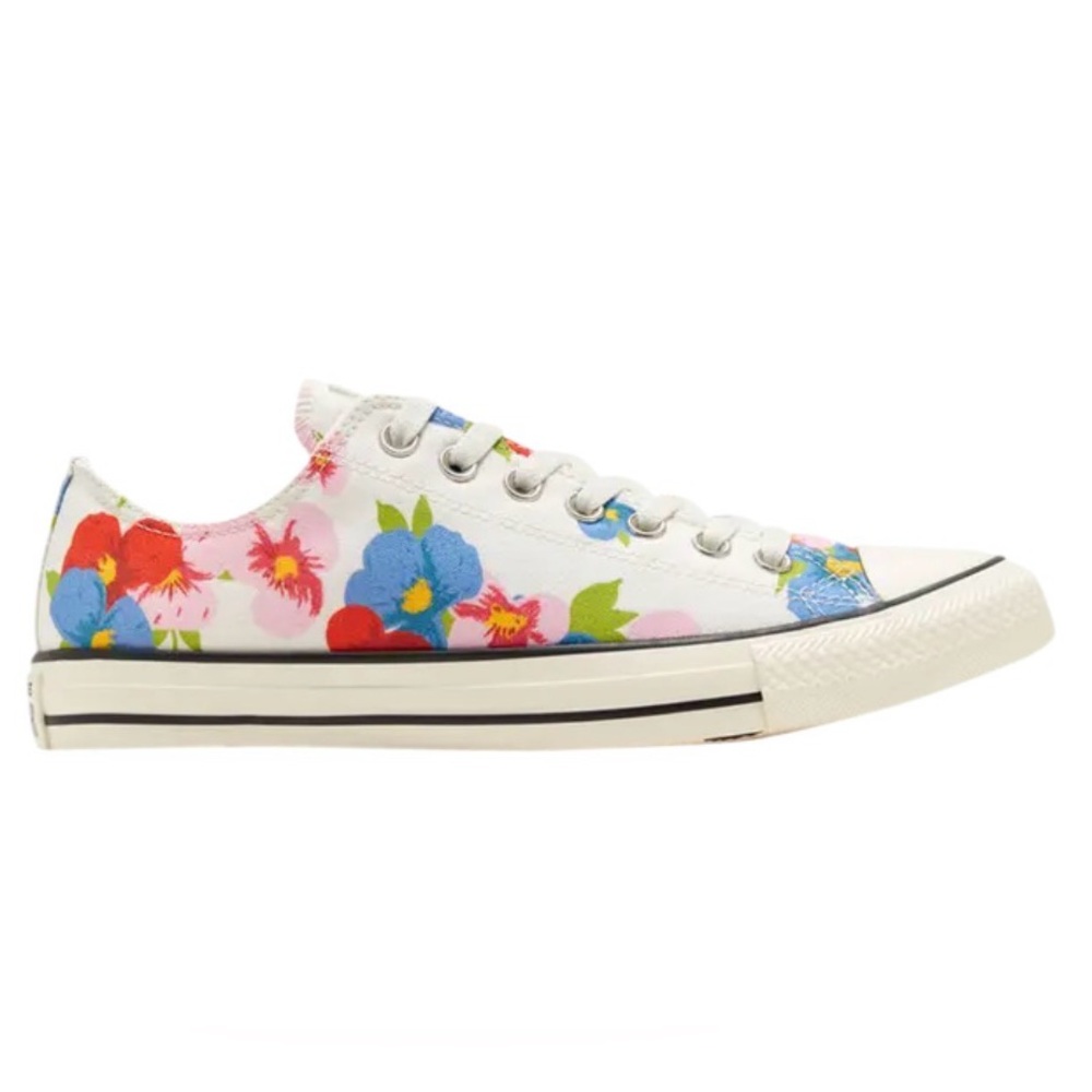 Converse Chuck Taylor All Star Low 'Flowers' Sneakers Athletic Shoes Women’s 7.5